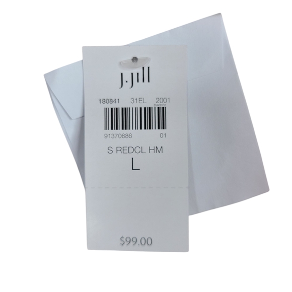 J.Jill Pure Jill Multicolored Colorblock Cardigan Size Large NEW - Picture 15 of 16